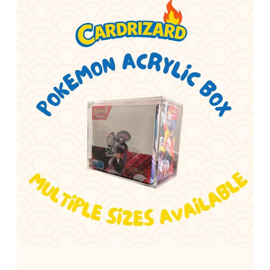 Acrylic Box / Case for Pokemon Booster Boxes