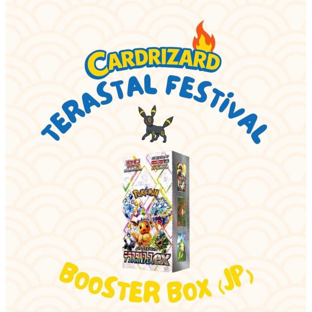 JP Pokémon TCG Cards - Terastal Festival SV8A Booster Box