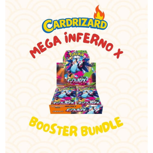 JP Pokémon TCG Cards - Mega Inferno X Booster Box